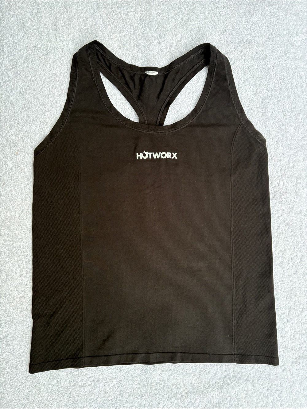 HOTWORX Fabletics Black Racerback Tank